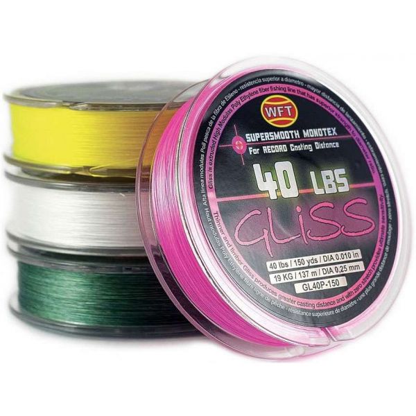 Gliss Supersmooth Monotex Fishing Line - Green - 150 yd. 24 lb.