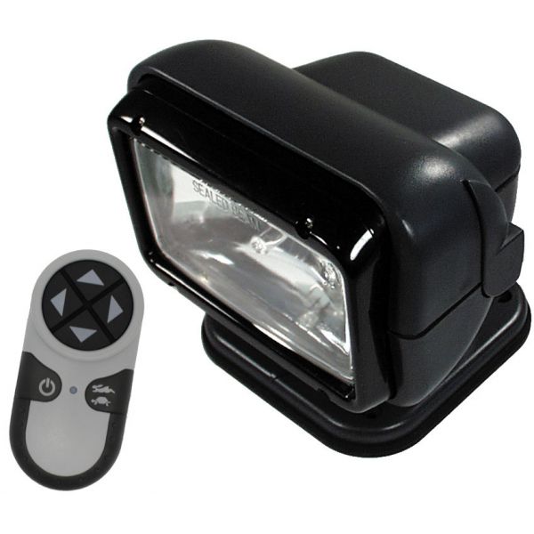 Golight Permanent Mount RadioRay w/ Wireless Remote - Black