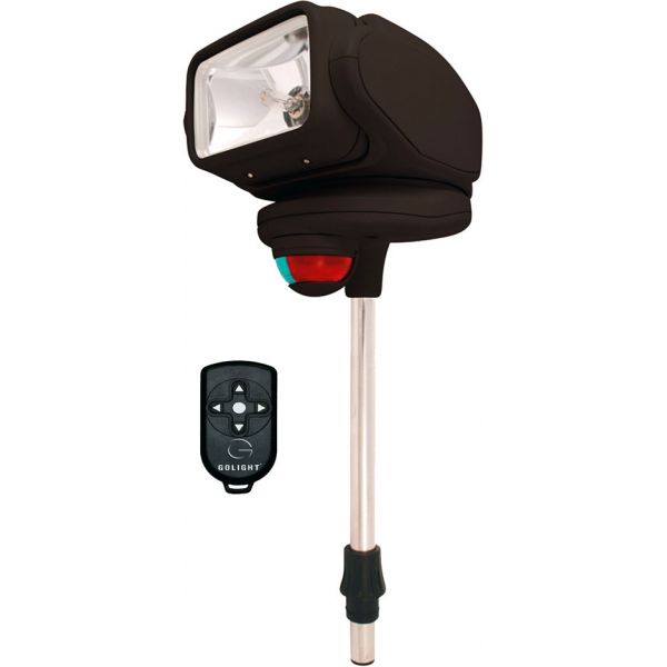 Golight Gobee Stanchion Mount w/ Wireless Remote - Black