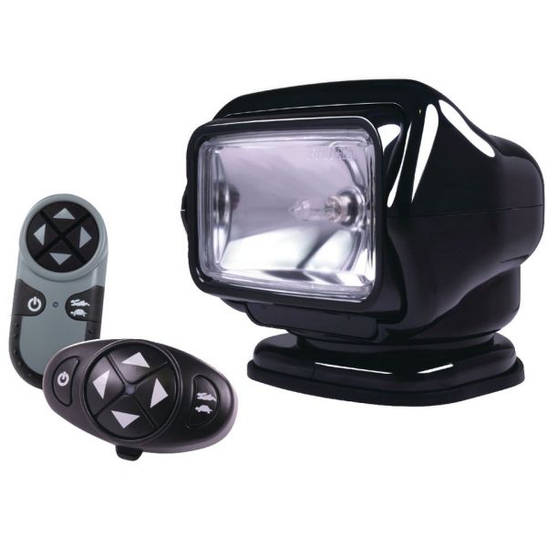 Golight Stryker Searchlight 12V w/ Wireless Dash & Remote - Black