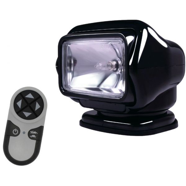 Golight HID Stryker Searchlight 12V w/ Wireless Remote - Black