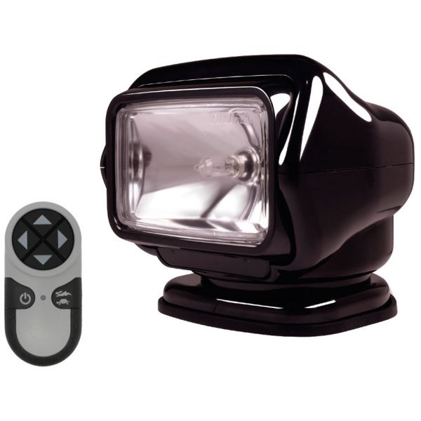 Golight Stryker Searchlight w/ Wireless Remote - Magnet Base - Black