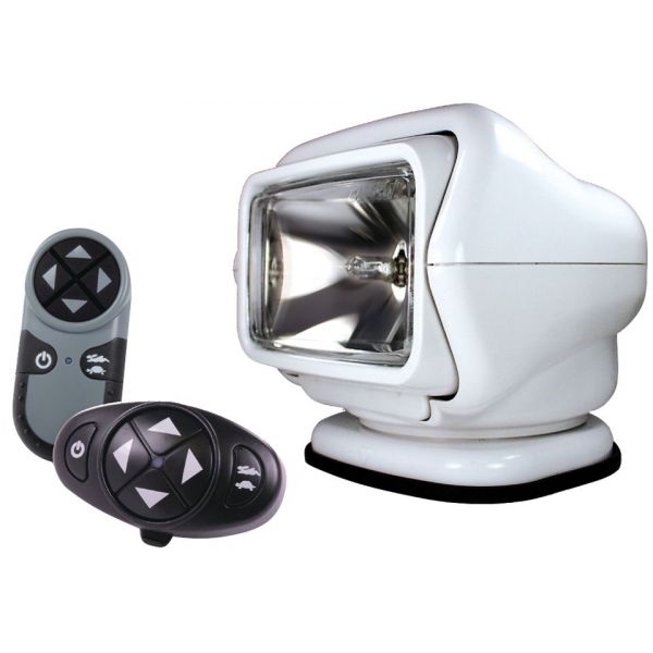 Golight Stryker Searchlight 12V w/ Wireless Dash & Remote - White