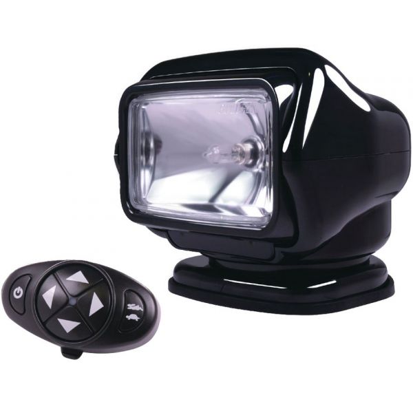 Golight Stryker Searchlight 12V w/ Wireless Dash Remote - Black