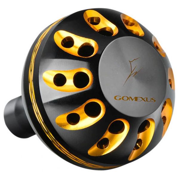 Gomexus Power Knob Aluminum A38 - Black & Gold