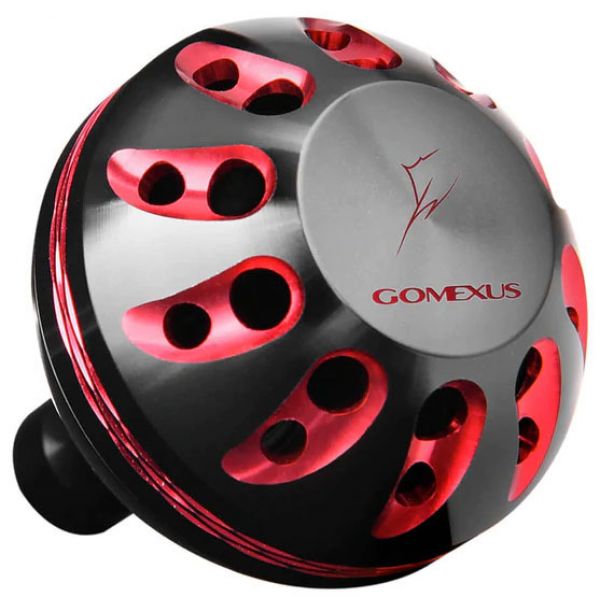 Gomexus Power Knob Aluminum A38 - Black & Red