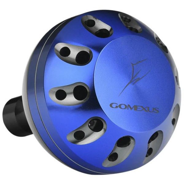 Gomexus Power Knob Aluminum D47 - Black & Blue Smoke