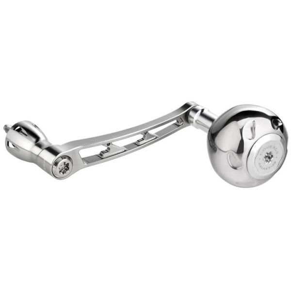 Gomexus Plug-N-Play Handle/Titanium Knob - Shimano Spinning - Silver