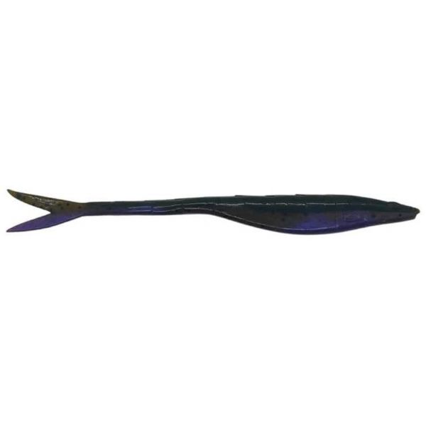 Googan Baits Dart - 5in - Green Pumpkin Purple