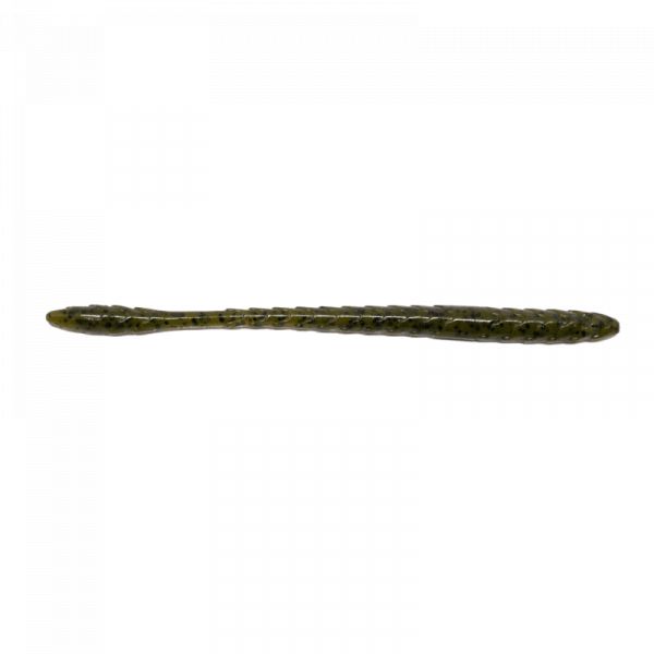 Googan Baits Slim Shake Worm - Green Pumpkin