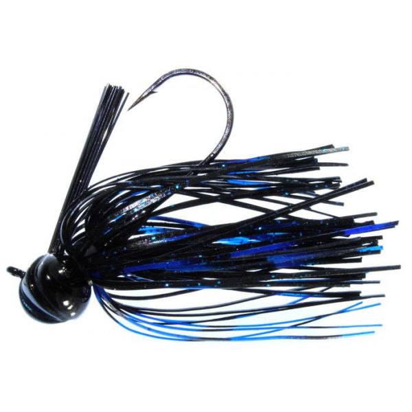 Greenfish Tackle Crawball Football Jig - 1/2oz - Black/Blue