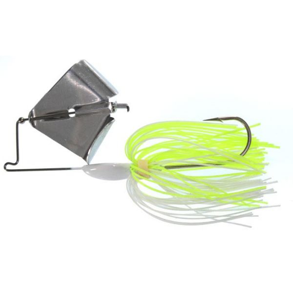 Greenfish Tackle Hammerhead Buzz - 1/2oz - Chartreuse White/Nickel