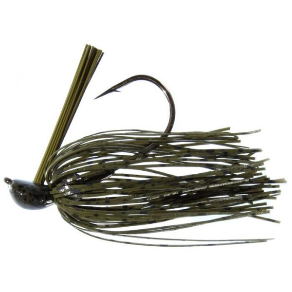 Greenfish Tackle HD Skipping Jig - 1/2oz - Green Pumpkin