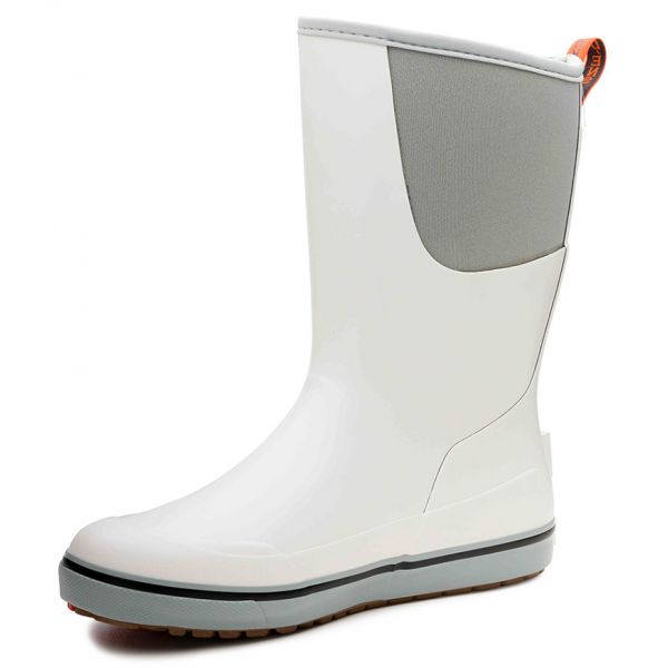 Grundens 12in Deck Boot - White - 10