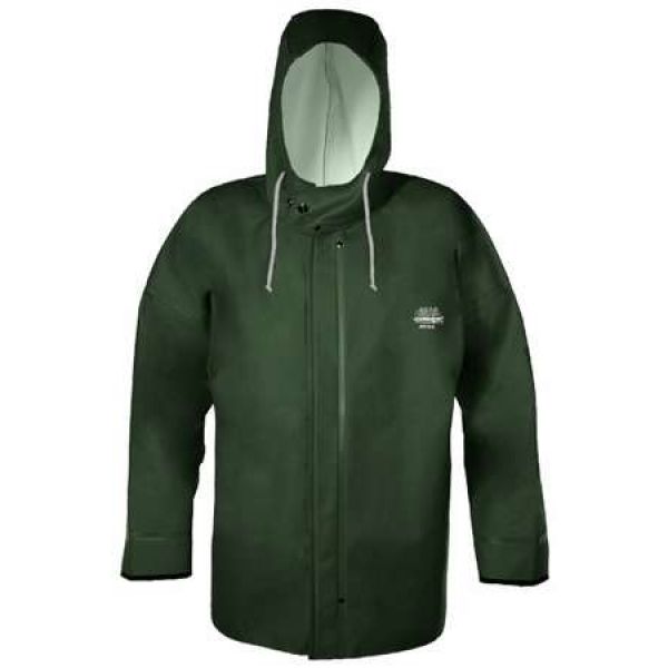 Grundens B40G Brigg 40 Rainjacket Green - Medium