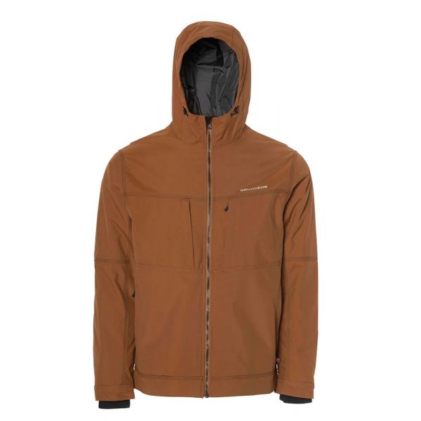 Grundens Ballast Insulated Jacket - Deck Brown - Large