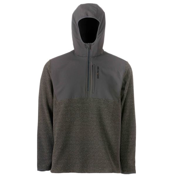 Grundens Bering Pro Fleece 1/4 Zip - Metal - Medium