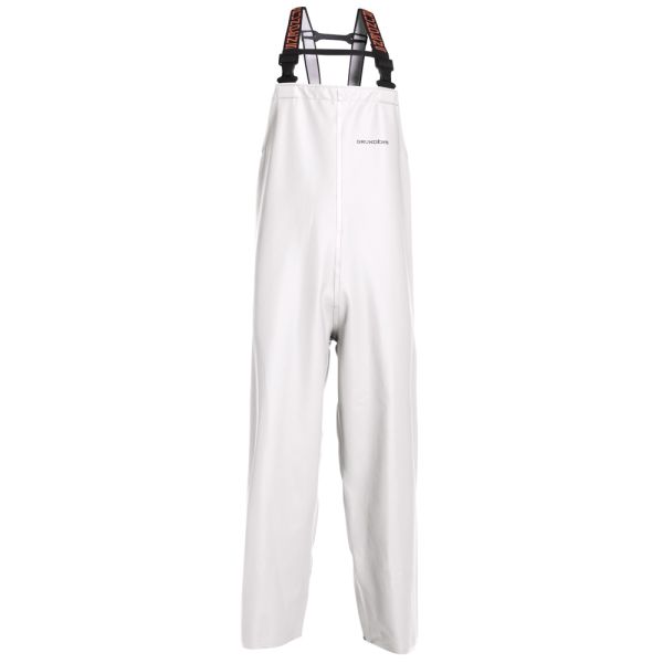 Grundens C116W Clipper 116 Bib Pant White - Size Medium