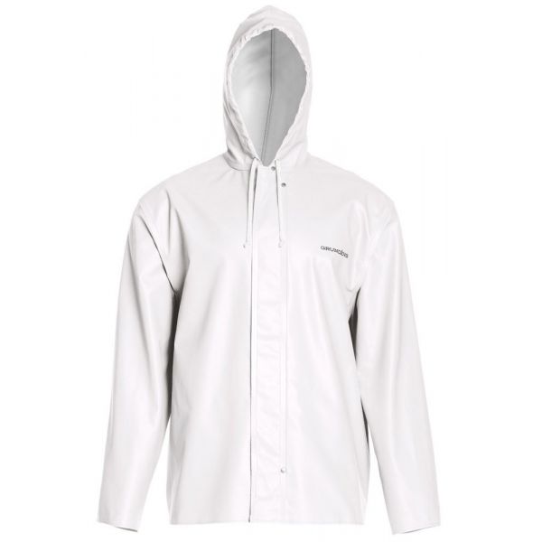 Grundens Clipper 82 Hooded Parka White - Size Medium