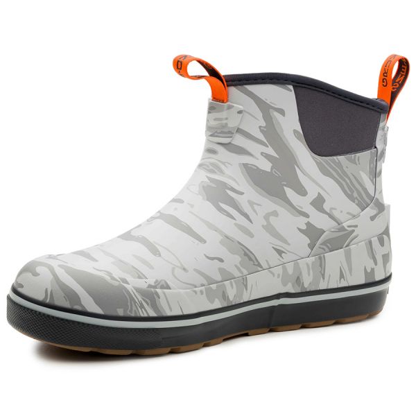 Grundens Deck Boss Ankle Boot - Glacier Liquid Print - 10