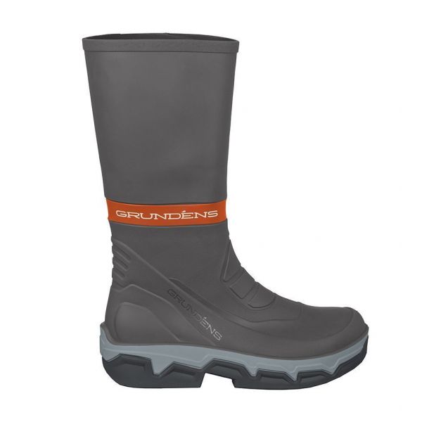 Grundens Deck Boss Boots - Grey/Orange