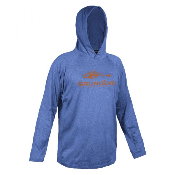 Grundens Deck Hand Hoodie - Deep Water Blue 2XL