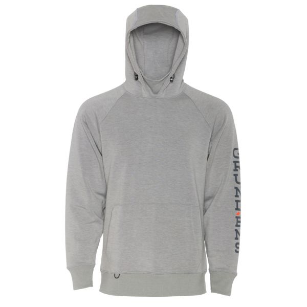 Grundens Dillingham Tech Hoodie - Metal Heather - Large