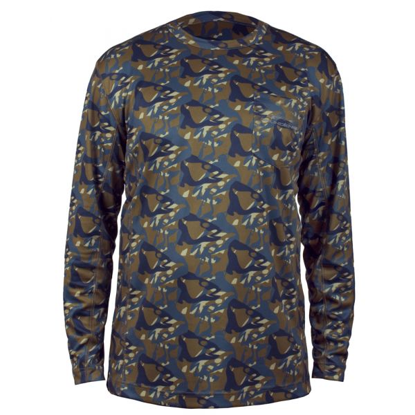 Grundens Fish Head Long Sleeve Shirts