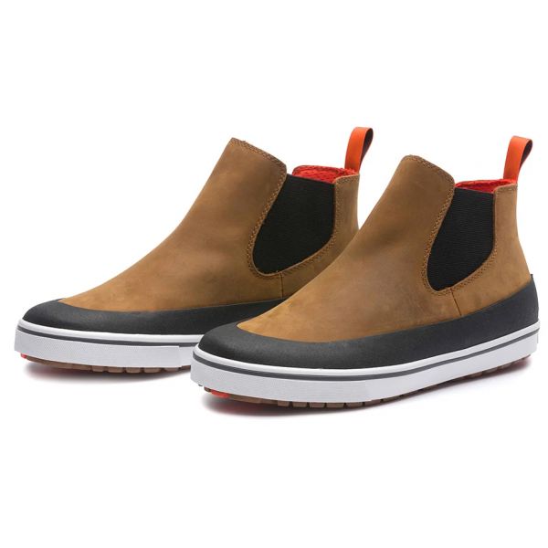 Grundens Freeboard Leather Chukka Boot - Deck Brown - 10