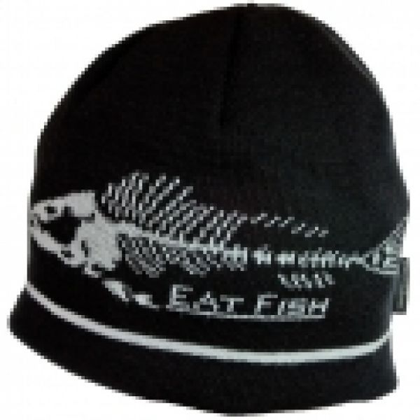 Grundens Gage EFBEANIE BLK Eat Fish Beanie