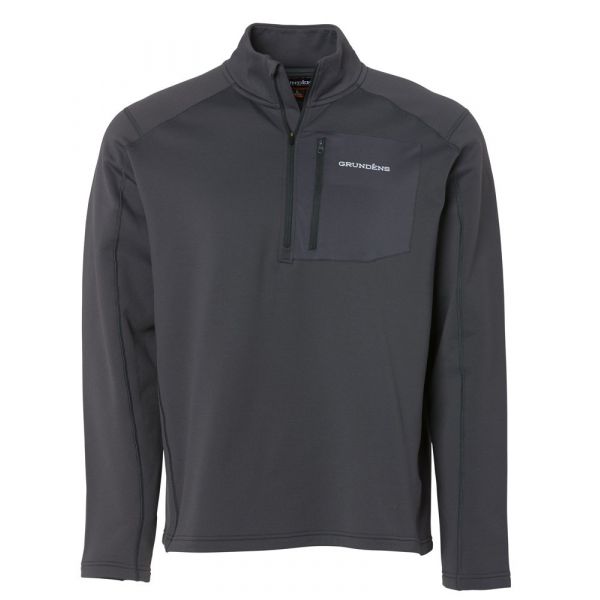 Grundens Grundies Thermal 1/4 Zip Top - Anchor