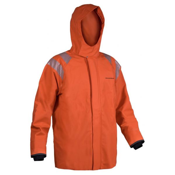 Grundens Harvestor Pro Jacket - Orange