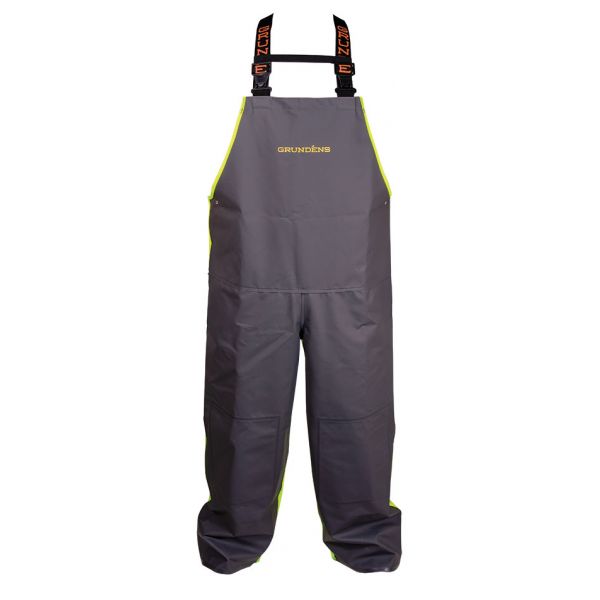 Grundens Hauler Bib - Hi-Vis Yellow/Grey - 4XL