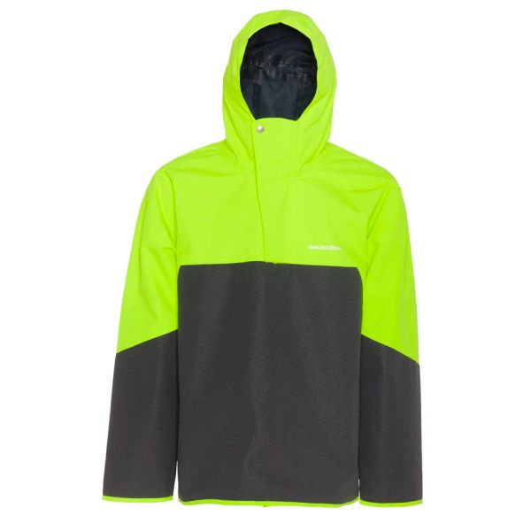 Grundens Ironclad Anorak Jacket - Hi-Vis Yellow/Grey - 2X-Large