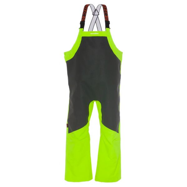 Grundens Ironclad Bib - Hi-Vis Yellow/Grey - Medium