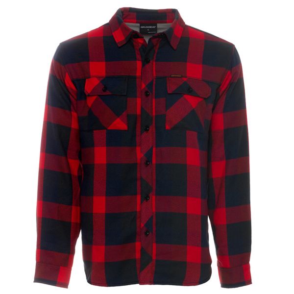 Grundens Kodiak Long Sleeve Shirt - Opilio Plaid - 2XL