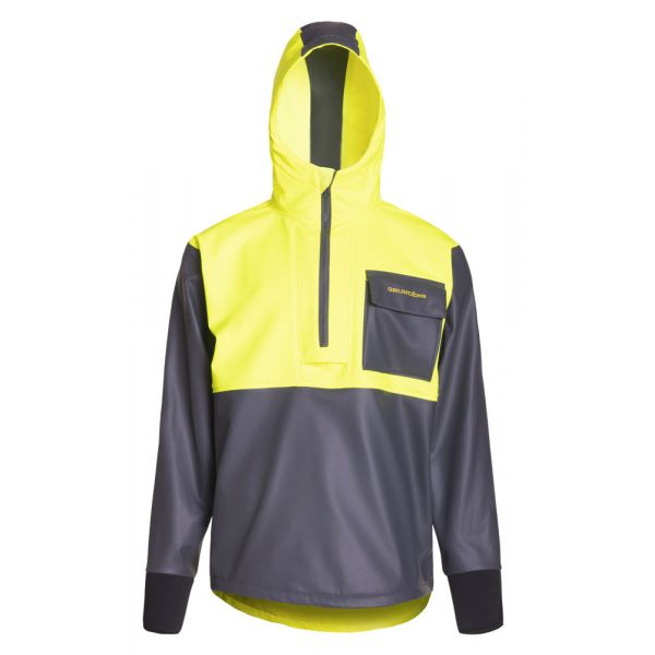 Grundens Neptune Thermo Pullover Jacket - Hi-Vis Yellow - 2XL