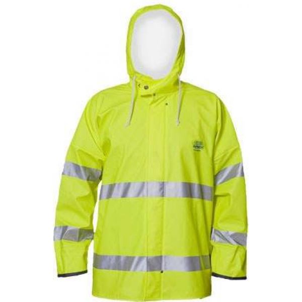 Grundens Petrus HD 44 Hooded Jacket Hi-Vis 3XL-5XL - Size 3X-Large