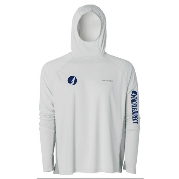 Grundens Solstrale Hoody -Glacier/TackleDirect Logo - 2X-Large