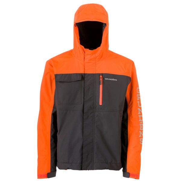 Grundens Transmit Jacket - Red Orange - 2X-Large