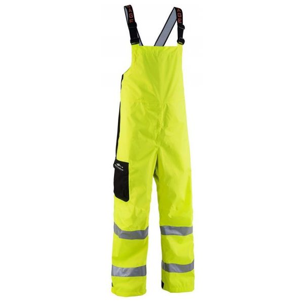 Grundens Weather Watch Bib - Reflective Yellow - XS