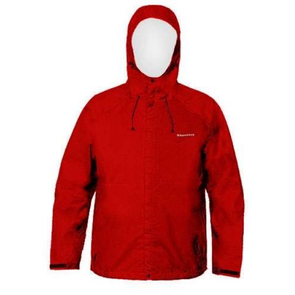 Grundens Weather Watch Hooded Jacket Red - Size X-Small