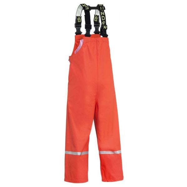 Grundens Zenith Childs Bib Pant - Orange - Size 8