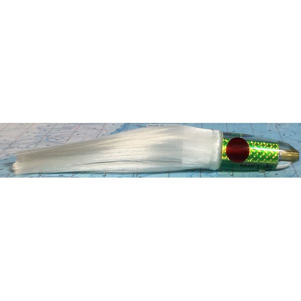 GT Lures BLR GCR Blackfin Rocket - Green Head w/ Crystal Hair