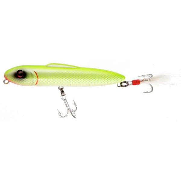 Guides Choice Striper Slider Lures Chartreuse/PearlBelly