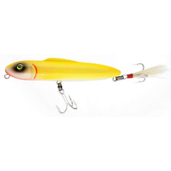 Guides Choice Striper Slider Lures Yellow/WhiteBelly