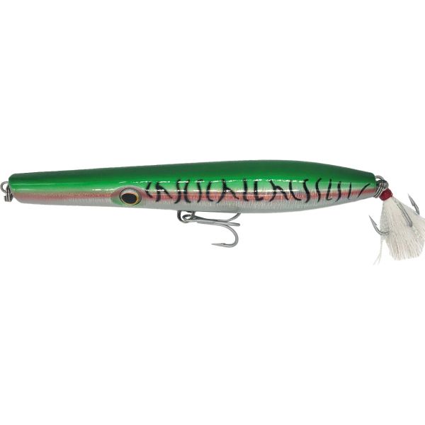 Guides Secret Shore Catch Poppa Pencil - Green Mackerel