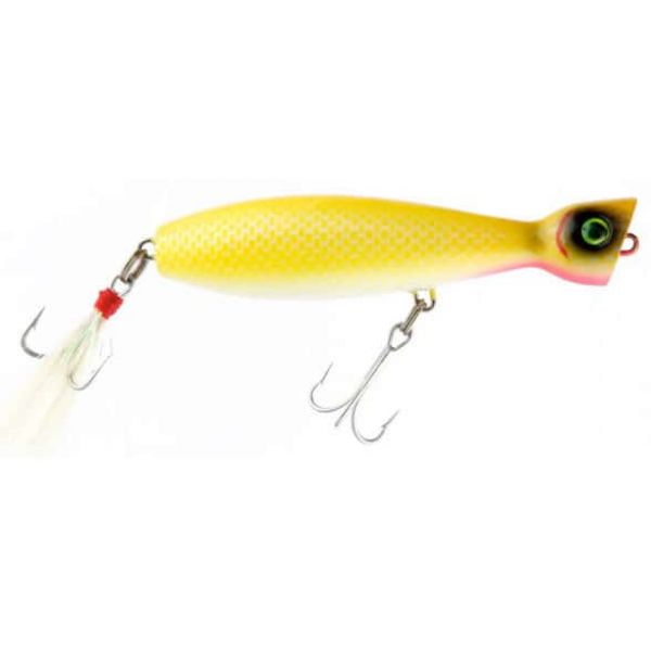 Guides Secret Shore Catch Baby Bottle Pop Lures YWB Yellow/White Belly