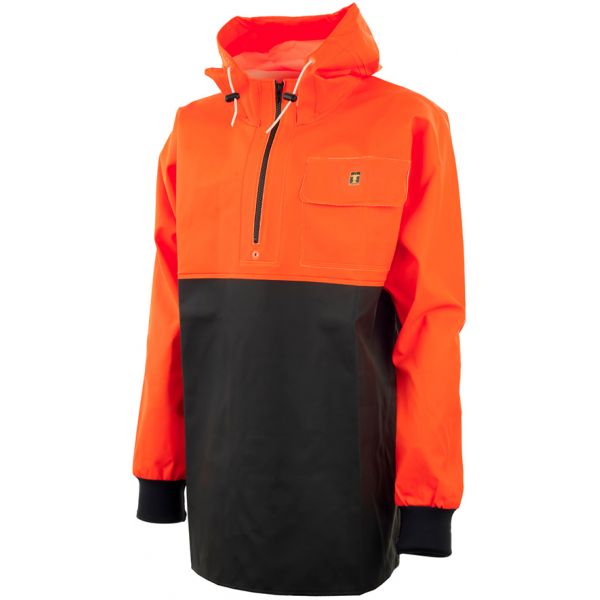 Guy Cotten Chinook Pullover Hooded Jacket - Fluo Orange - 2XL