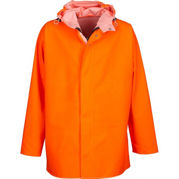 Guy Cotten Gamvik Fisher Hooded Jacket - Orange - 2XL